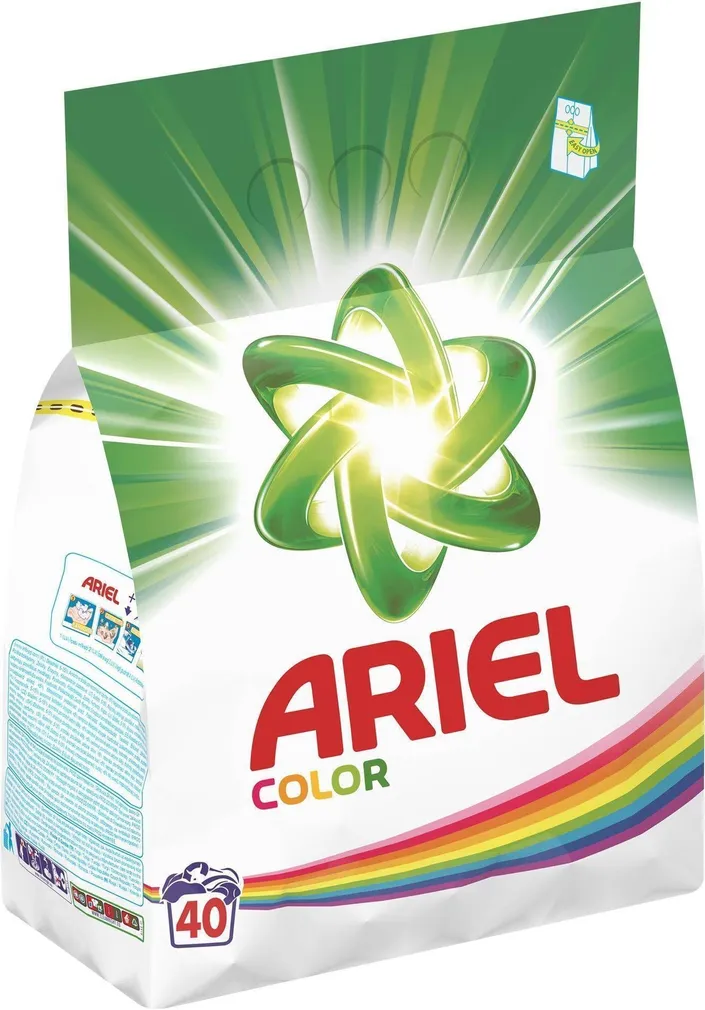 PESUPULBER ARIEL COLOR 3KG 40 PESUKORDA