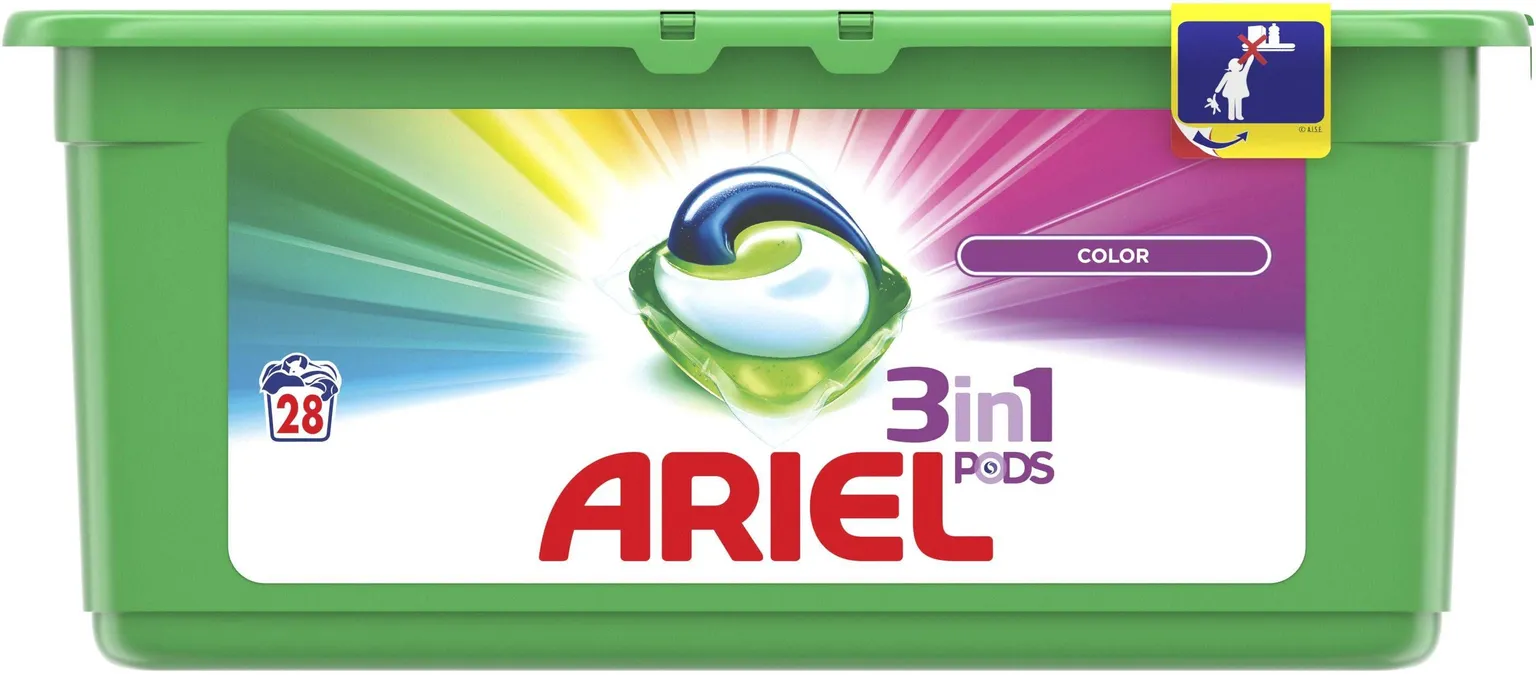 PESUKAPSLID ARIEL COLOR 28TK