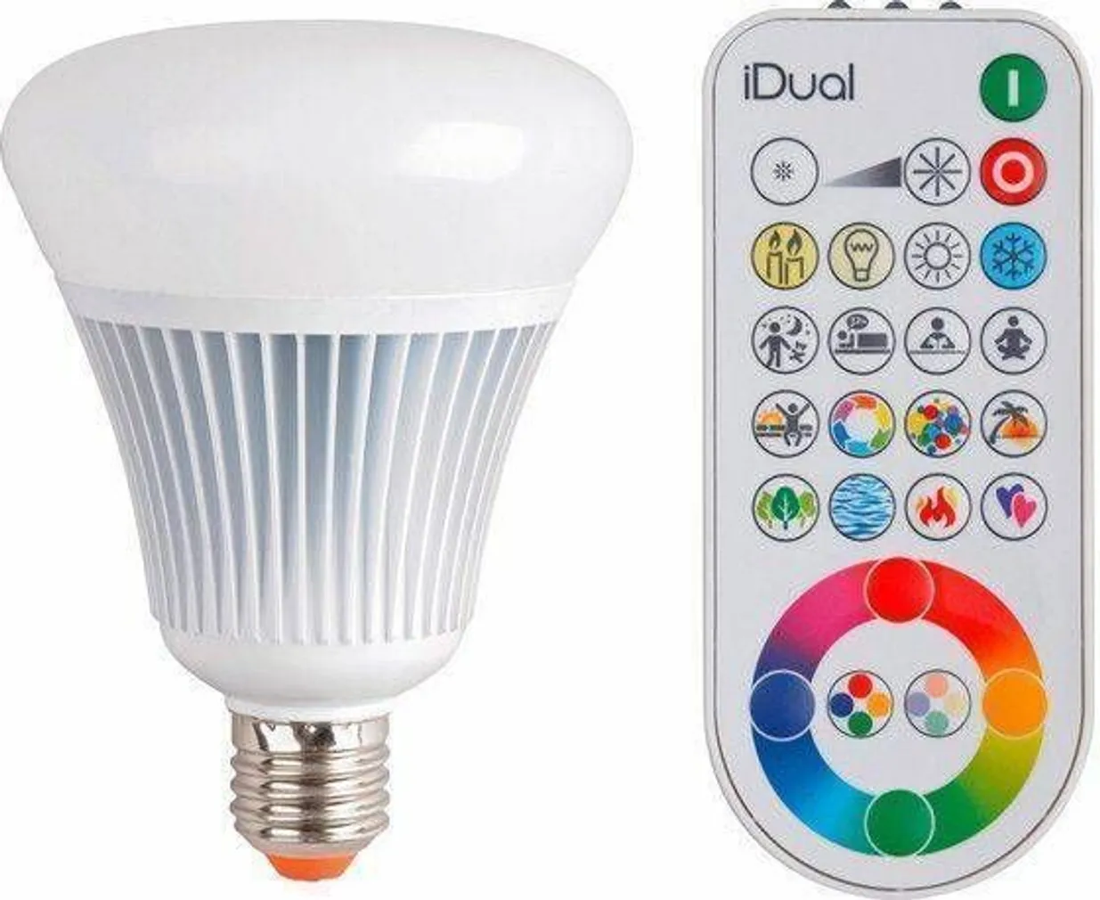 LED LAMP JEDI 16W E27 1055LM 2200-6500K RGB + PULT