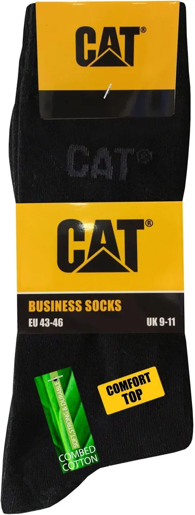 MEESTE SOKID CAT BUSINESS SOCKS AV227 MUST 43/46 5PAARI PAKIS