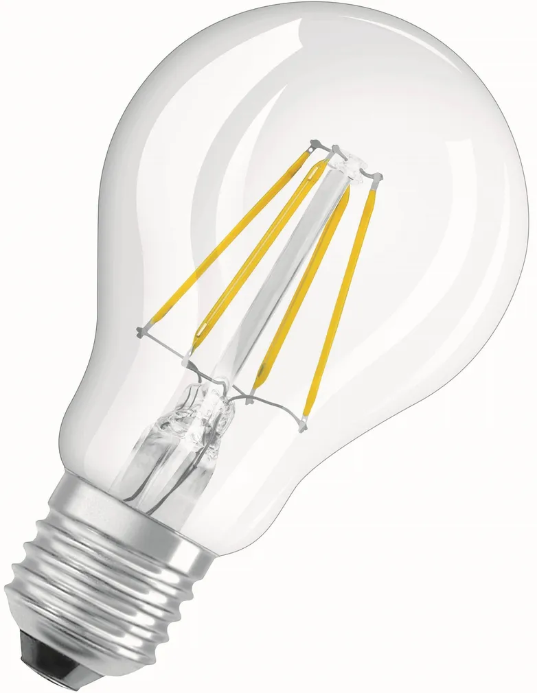 LED LAMP OSRAM LED RETROFIT CLASSIC 4W E27 A40 470LM 2700K KLAAR 2TK PAKIS