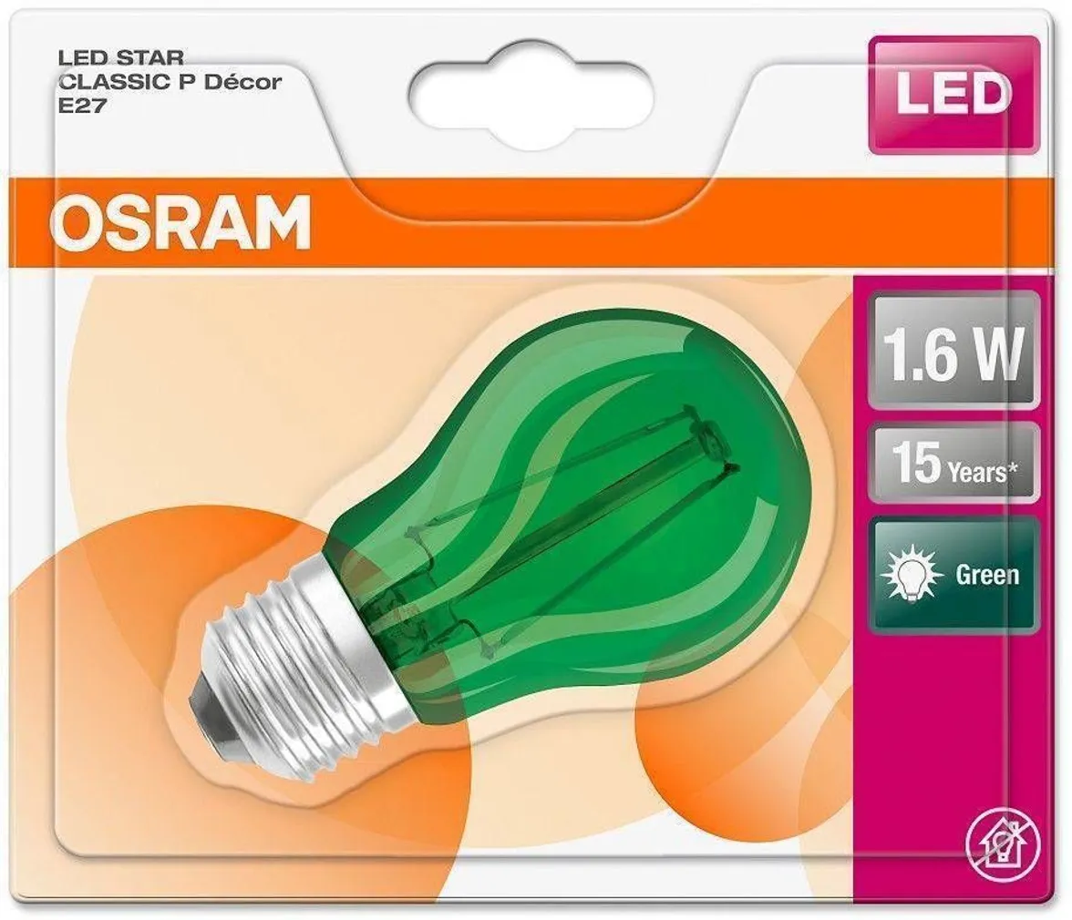 LED LAMP OSRAM LED STAR DECO CLASSIC ROHELINE 1,6W E27 A60 136LM 7500K