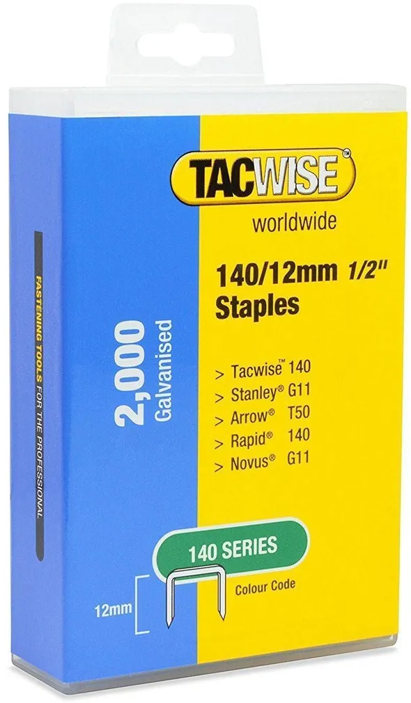 KLAMBRID 140/12MM (2000/TK PAKK), BLISTER