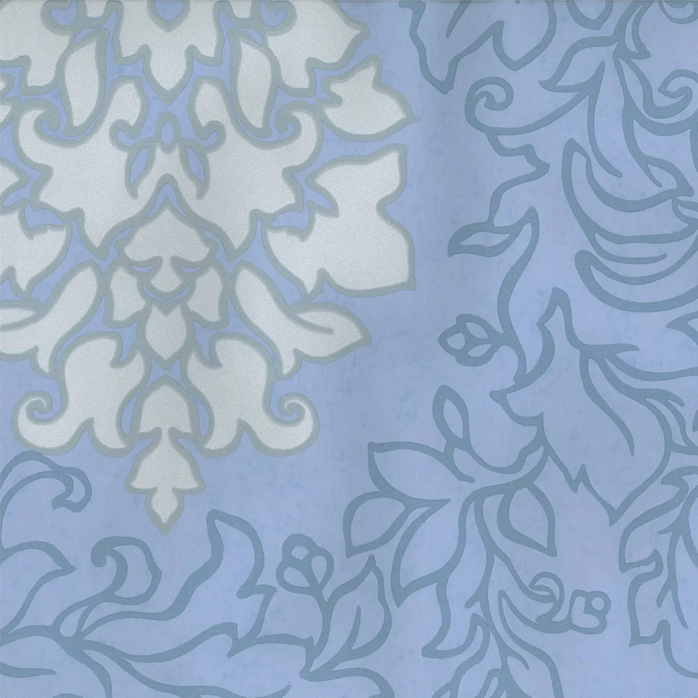 TAPEET DUTCH WALLCOVERINGS SCHUIMVINYL DAMASK LAVENDEL 6827-5