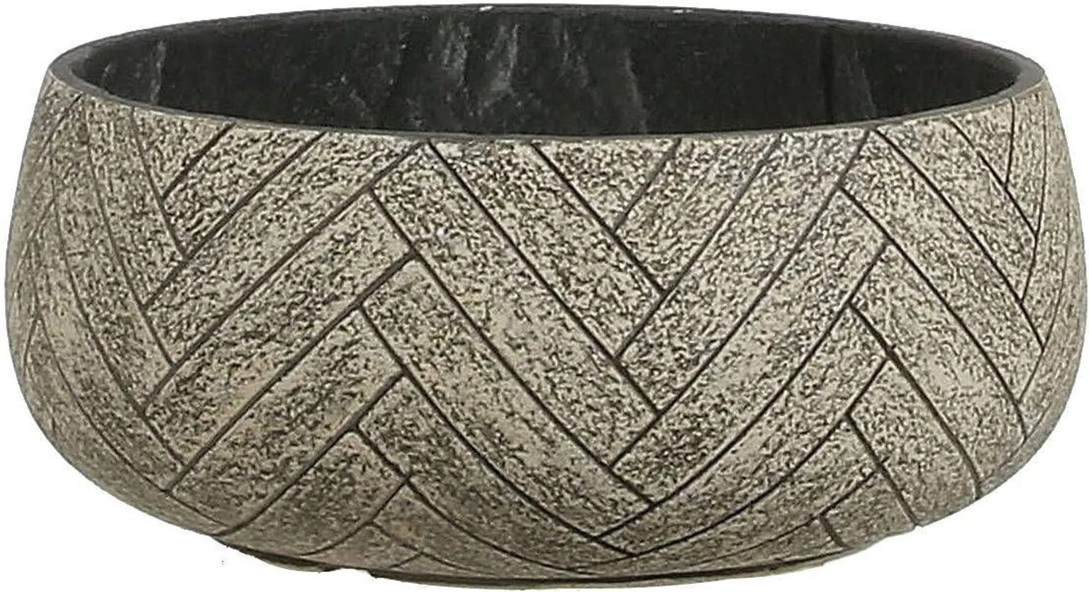 ÜMBRISPOTT MICA DECORATIONS RIVIERA Ø37X16CM BEEŽ