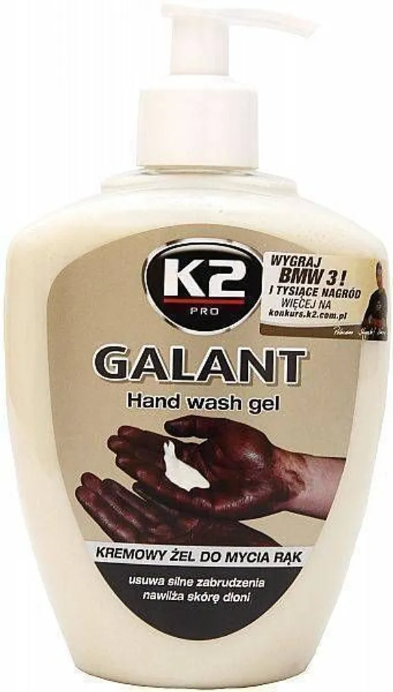 KÄTEPESUGEEL K2 GALANT 500ML