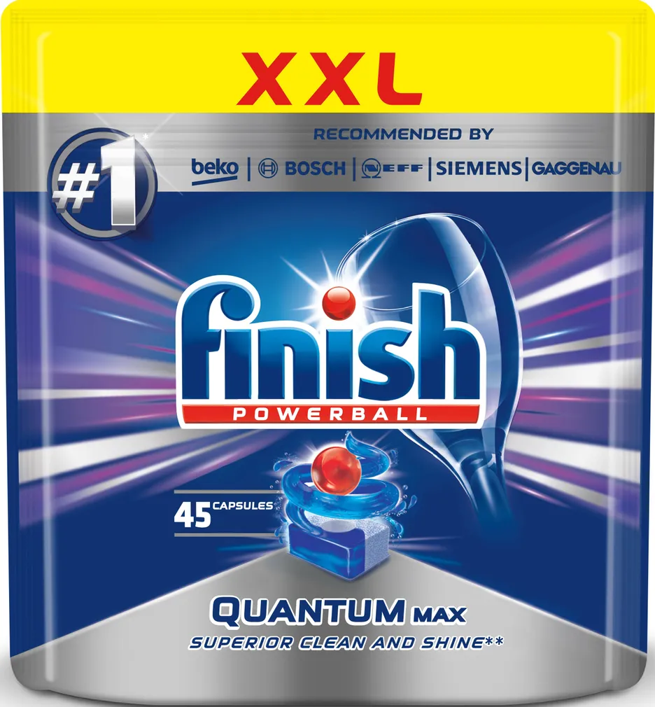 NÕUDEPESUTABLETID FINISH QUANTUM MAX 45 TAB.