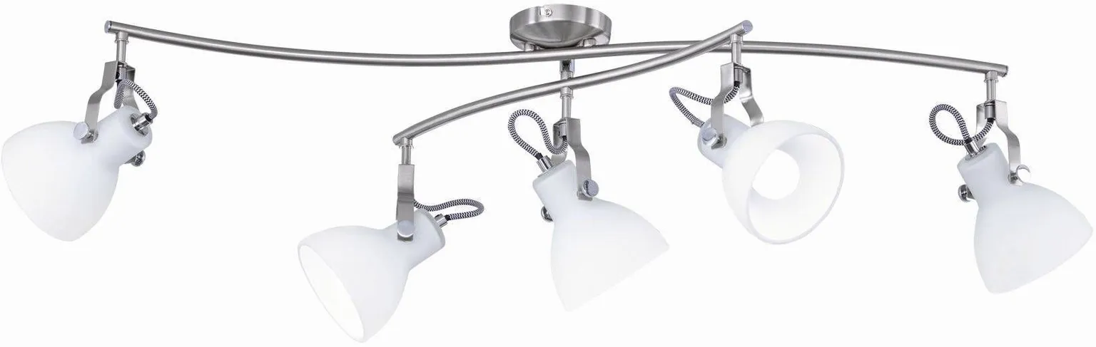 LAELAMP TRIO GINELLI 5XE14 28W MATT NIKKEL