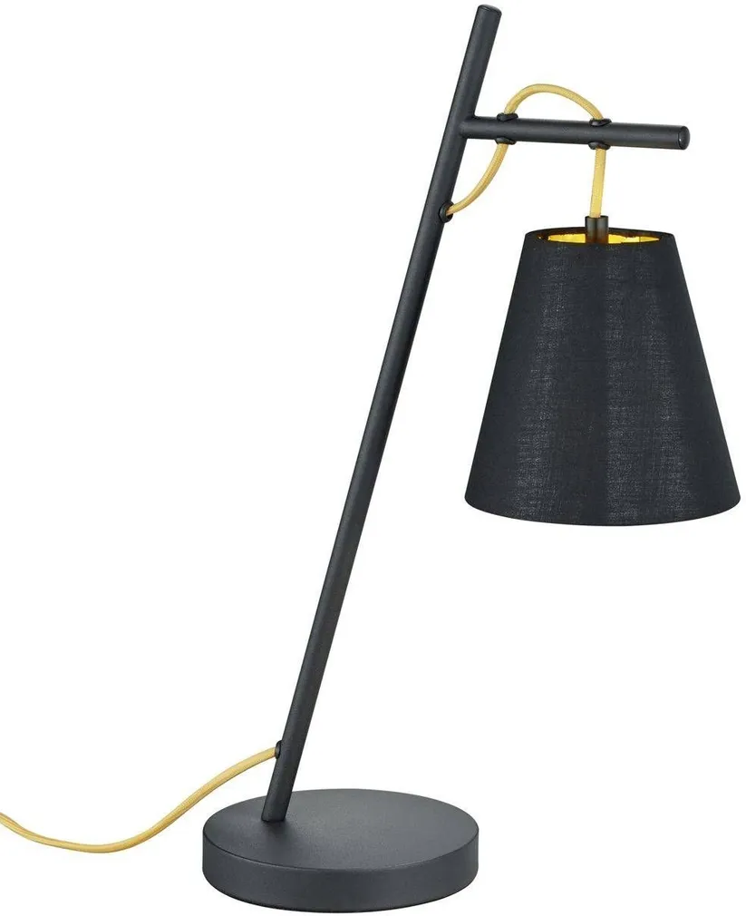 LAUALAMP TRIO ANDREUS E14 40W MATT MUST/KULD