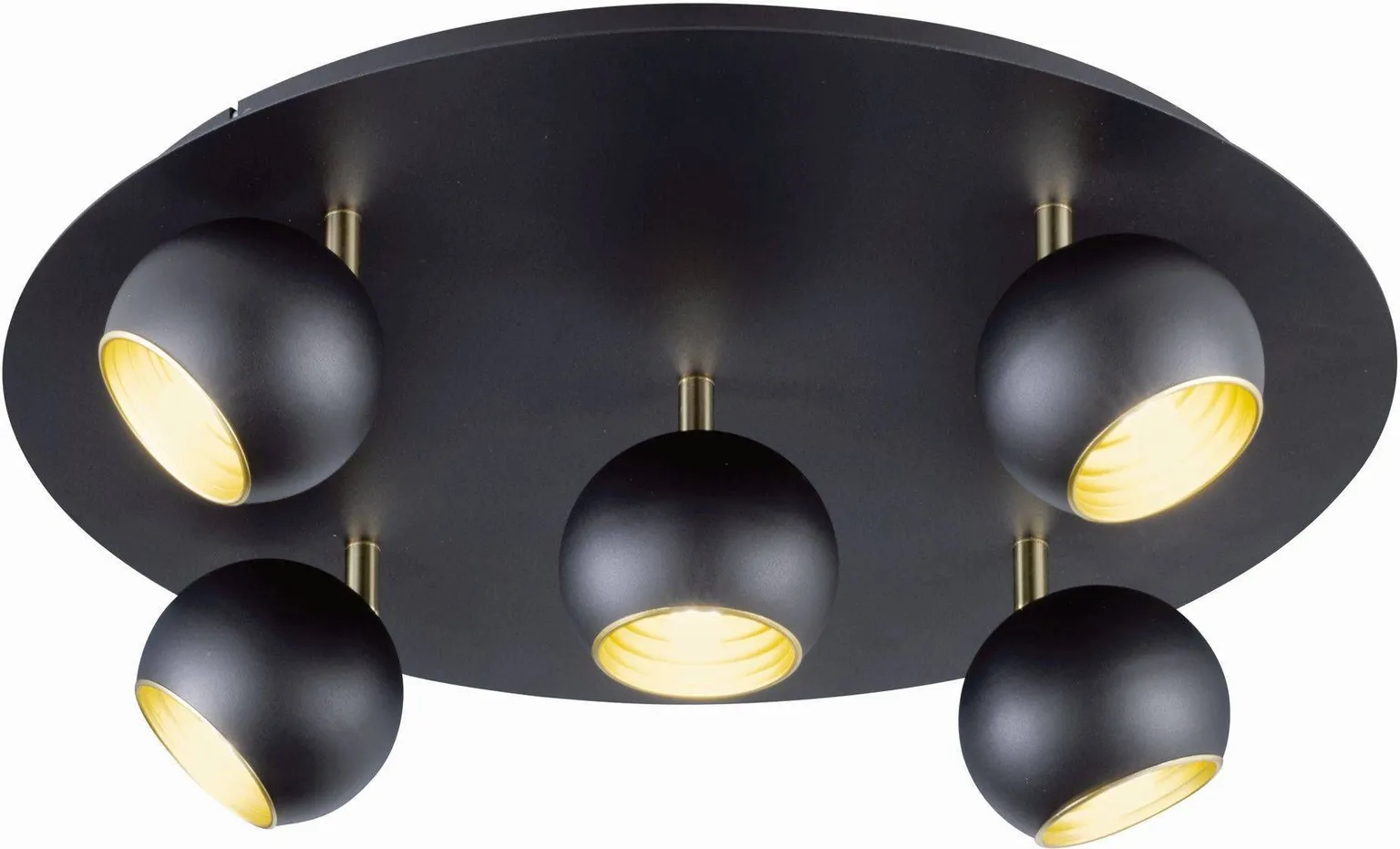 LAELAMP TRIO DAKOTA 5XG9 28W MATT MUST/KULD