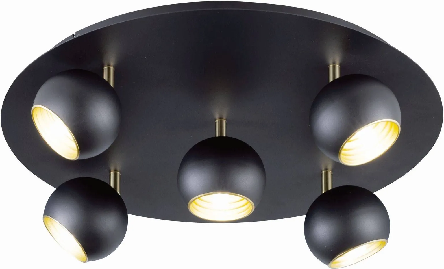 LAELAMP TRIO DAKOTA 5XG9 28W MATT MUST/KULD