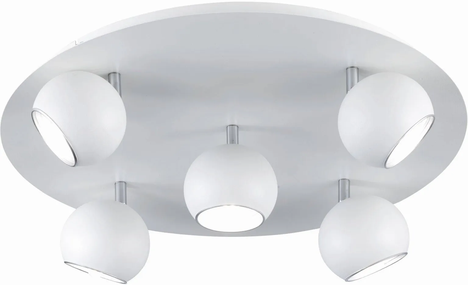 LAELAMP TRIO DAKOTA 5XG9 28W MATT VALGE/HALL