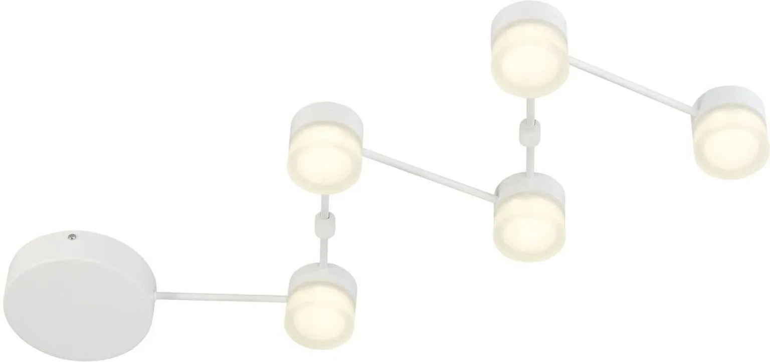 LAELAMP TRIO NASHVILLE 5X3,5W 250LM 3000K MATT VALGE
