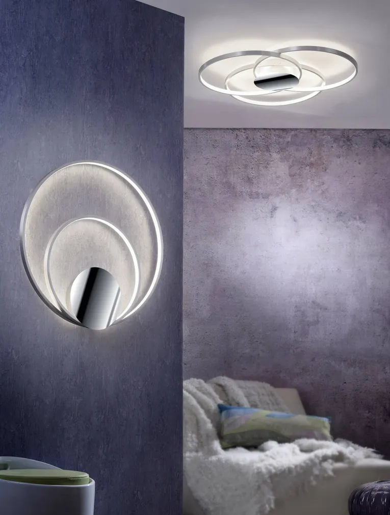 LAELAMP TRIO SEDONA 30W 2800LM 3000K AL/KROOM