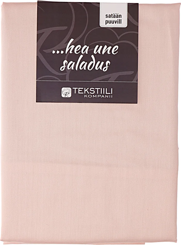 PADJAPÜÜR 50X70 CM, 100% PUUVILL SATÄÄN, STANDARD ROOSA ANTI