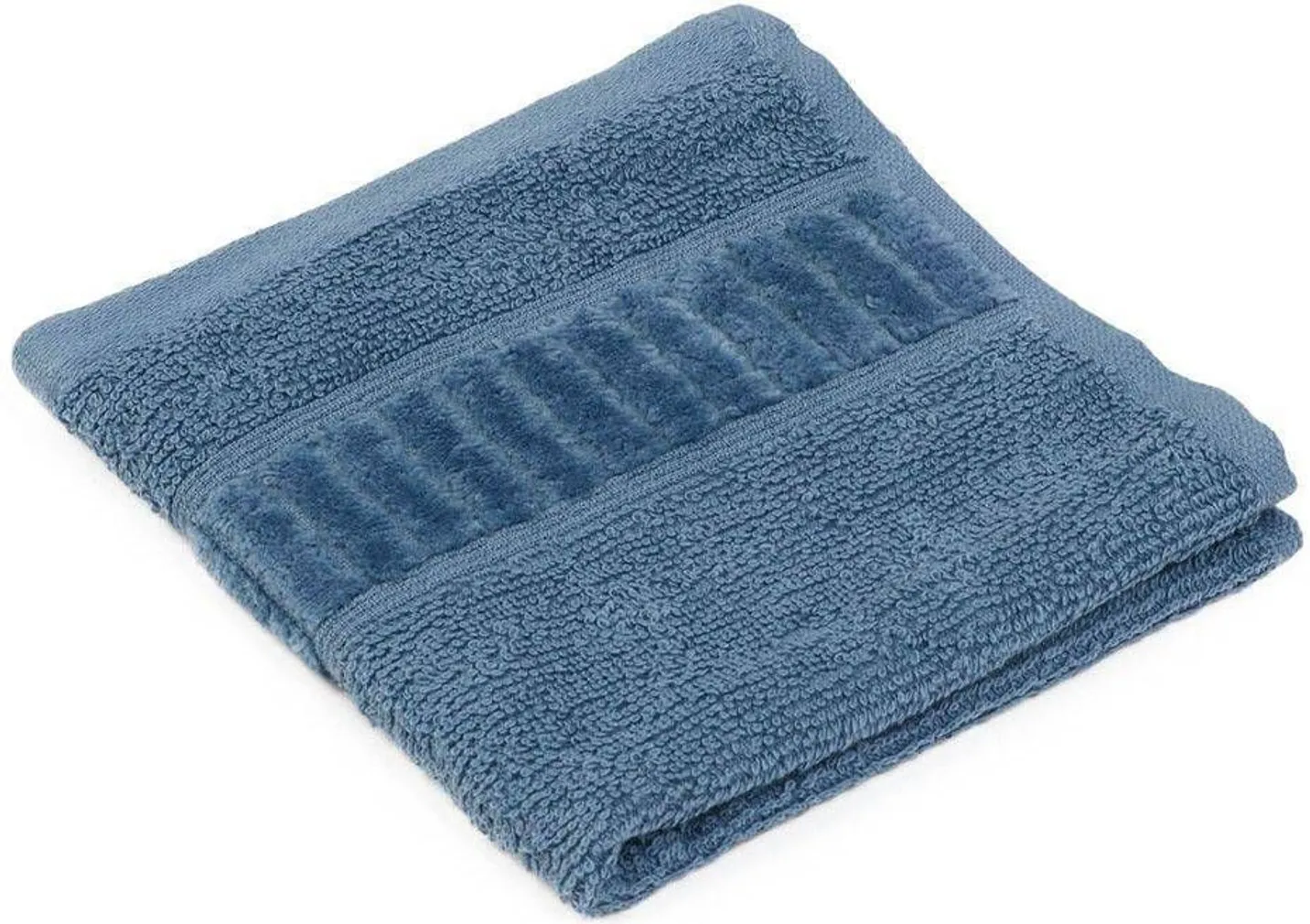 FROTEERÄTIK GÖZZE BIO 100X150CM PUUVILL 500G/M2 DENIM SININE