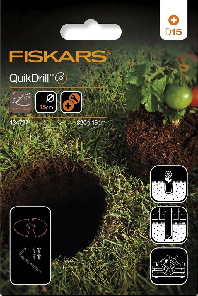 TERAD PINNASEPUURILE FISKARS KESKMINE