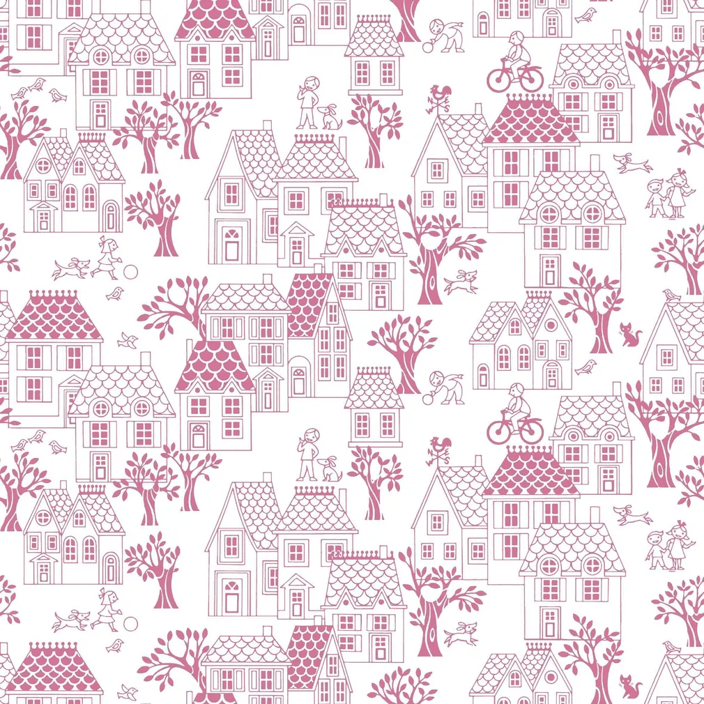 TAPEET JACK´N´ROSE VILLAGE LL-05-09-2 ROOSA