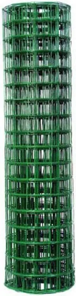 AIAVÕRK GRASS 100X100MM 1,5/2,1MM PVC H1200MM 25M RULLIS