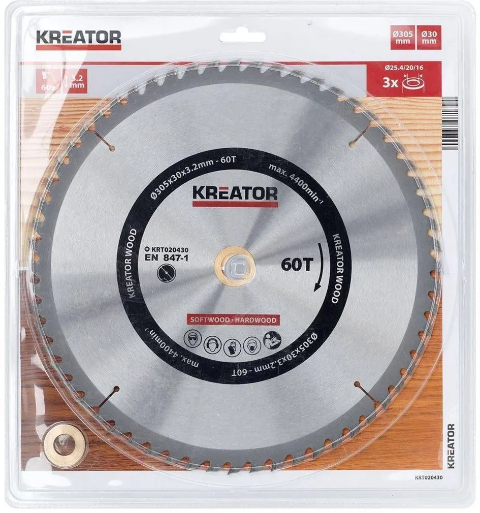 SAEKETAS KREATOR 305X30MM 60T