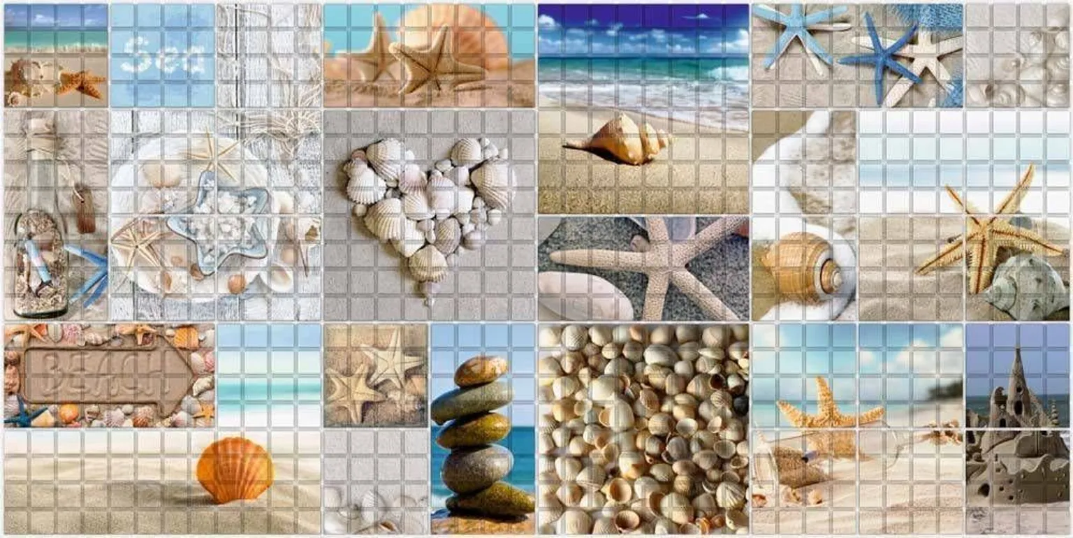 SEINAPANEEL LLC REGUL PVC RELJEEF 48X95CM MOSAIIK MERITÄHT