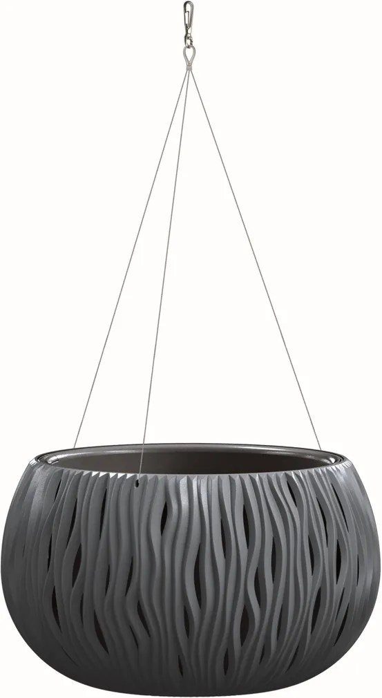 LILLEPOTIÜMBRIS PROSPERPLAST SANDY BOWL WS PLASTIK Ø37CM ANTRATSIIT 