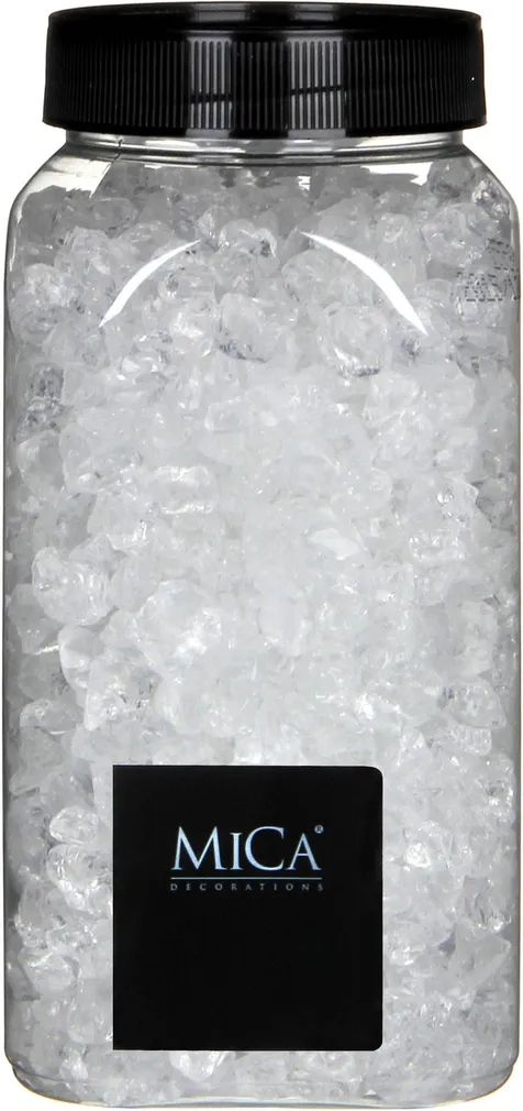 DEKORATIIVKIVID ESSENTIAL 4-10MM PUDELIS 1KG 7,5X7,5X15,5CM LÄBIPAISTVAD