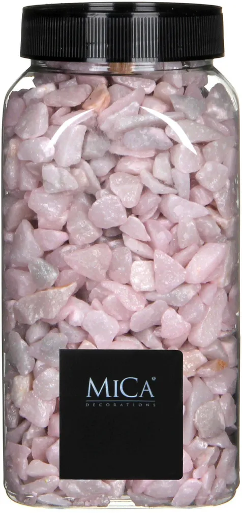 DEKORATIIVKIVID ESSENTIAL PUDELIS 1KG 7,5X7,5X15,5CM MARMOR ROOSA