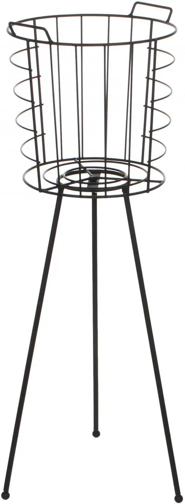 LILLEPOTT ESSENTIAL MIDAR KORV Ø25X66CM MUST