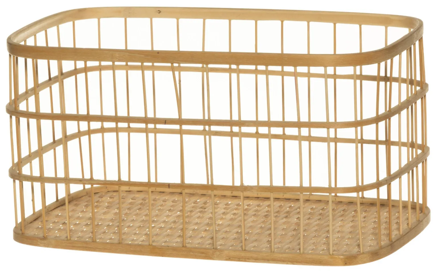 SISUSTUSKORV 4LIVING 35X22X18CM BAMBUS NATURAALNE