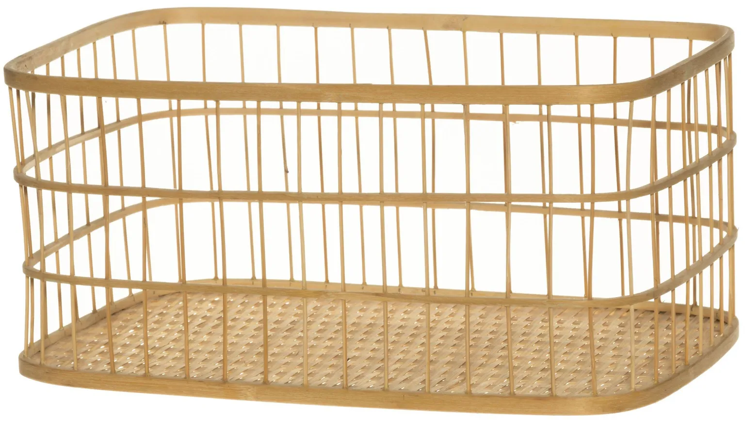 SISUSTUSKORV 4LIVING 40X26X19CM BAMBUS NATURAALNE