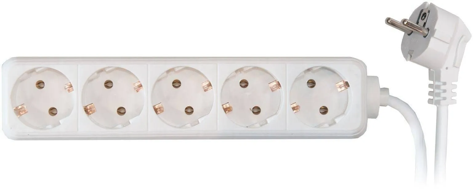 PIKENDUSJUHE SC-ELECTRIC 3M 5 PESA 3G1,0MM² 10A VALGE