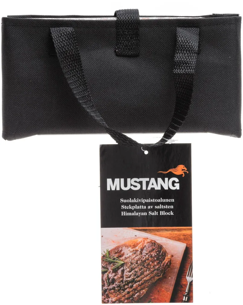 SOOLABLOKK KÜPSETAMISEKS MUSTANG 20X10X2,5CM NATURAALNE + KOTT