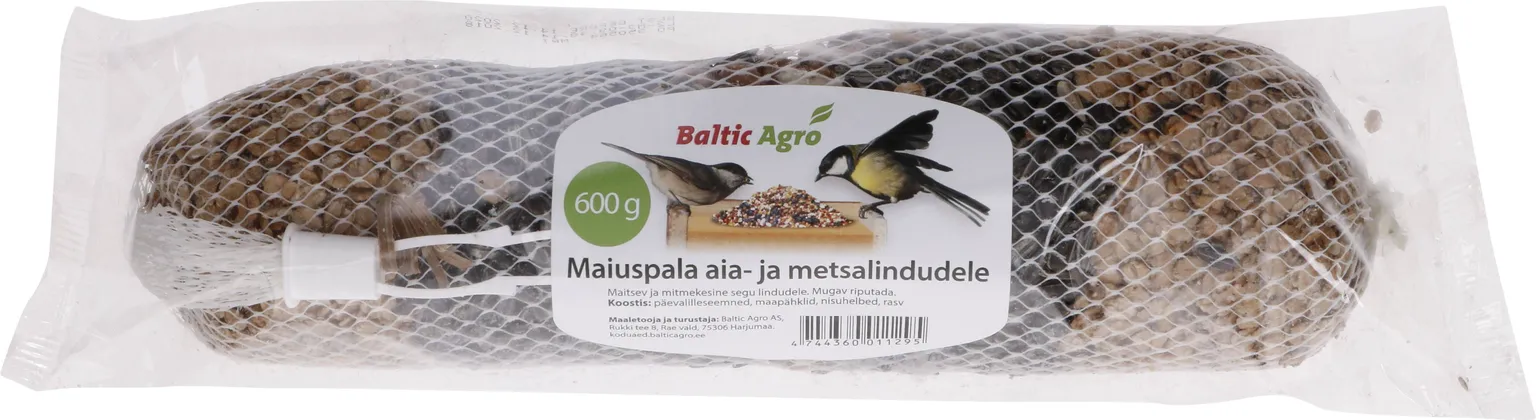 LINNUTOIT BALTIC AGRO MAIUSPALA AIA-JA METSALINDUDELE 600G