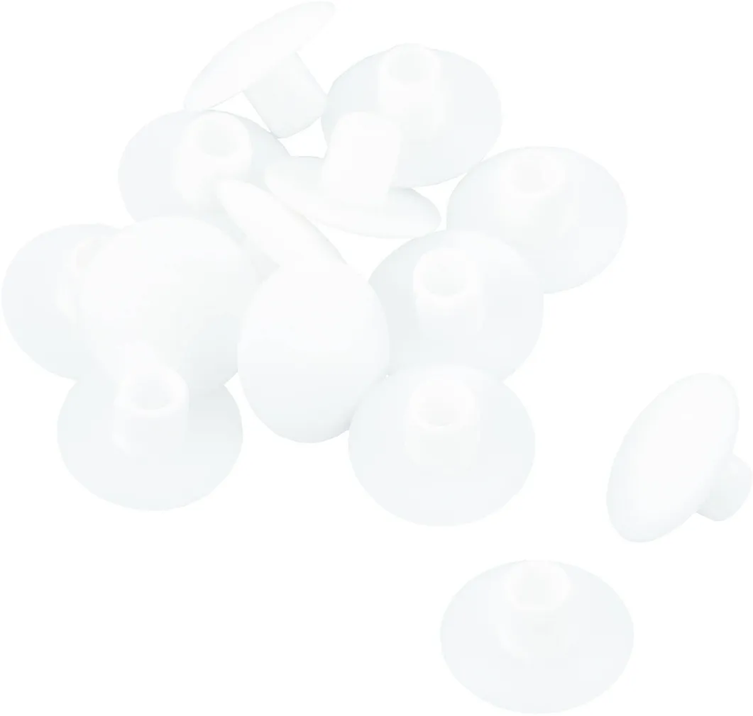 KATTEKORK SUKI Ø8MM PLASTIK VALGE 2TK PAKIS