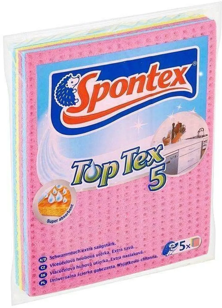 SVAMMLAPP SPONTEX TOP TEX 5TK PAKIS