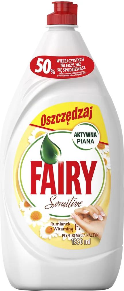 NÕUDEPESUVAHEND FAIRY SENSITIVE CHAMOMILE 1,35L