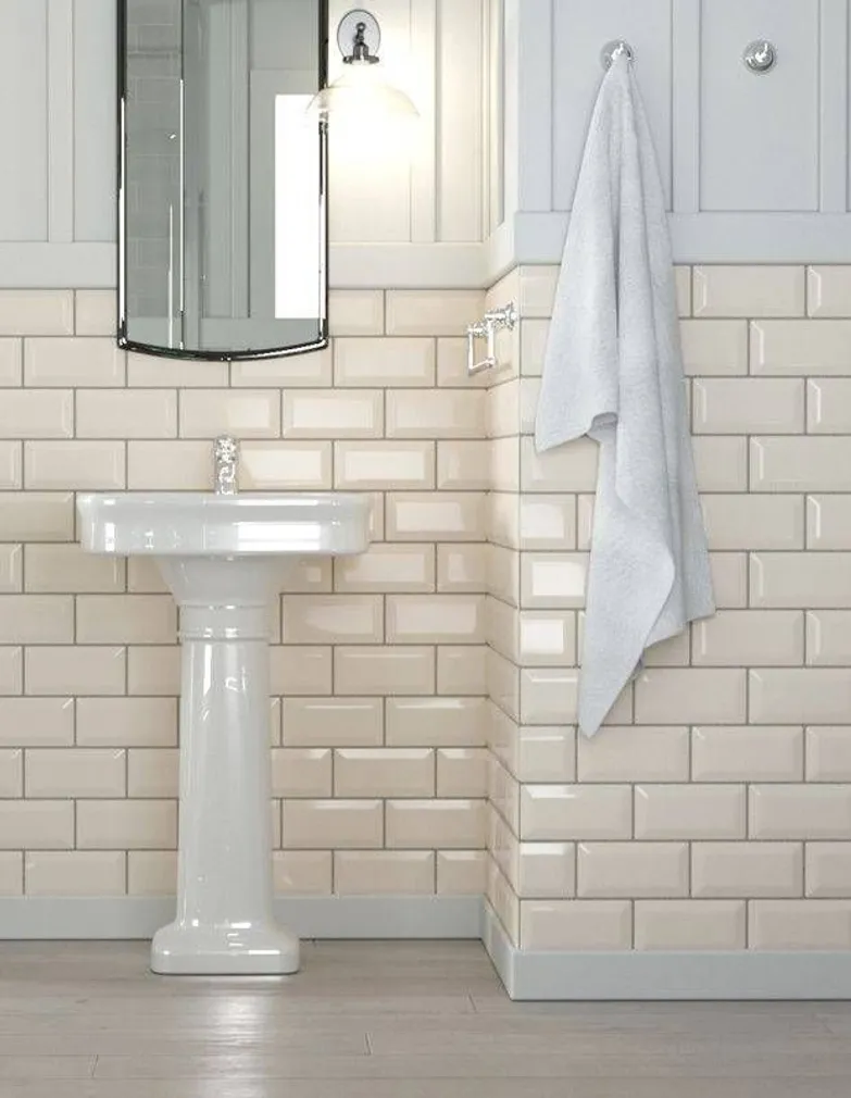 KERAAMILINE SEINAPLAAT GOLDEN TILE METRO 20X10CM BEEŽ