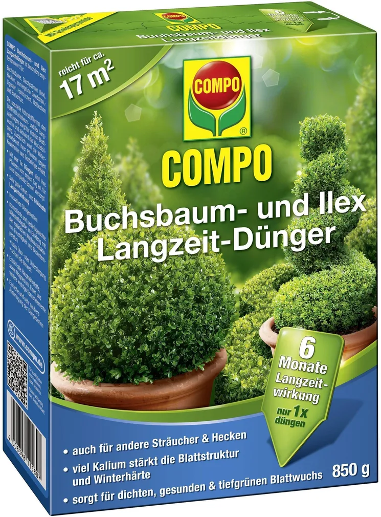 PIKAAJALINE PUKSPUUVÄETIS COMPO 3-KUUD 850G