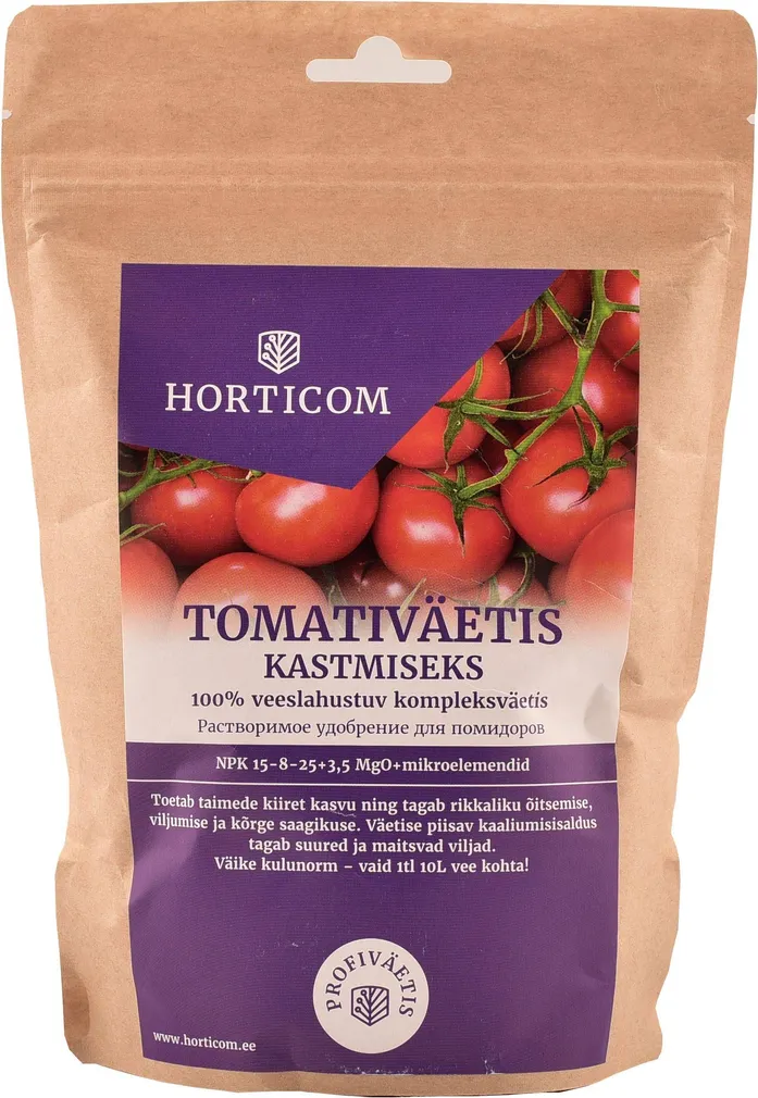 TOMATIVÄETIS KASTMISEKS HORTICOM 750G
