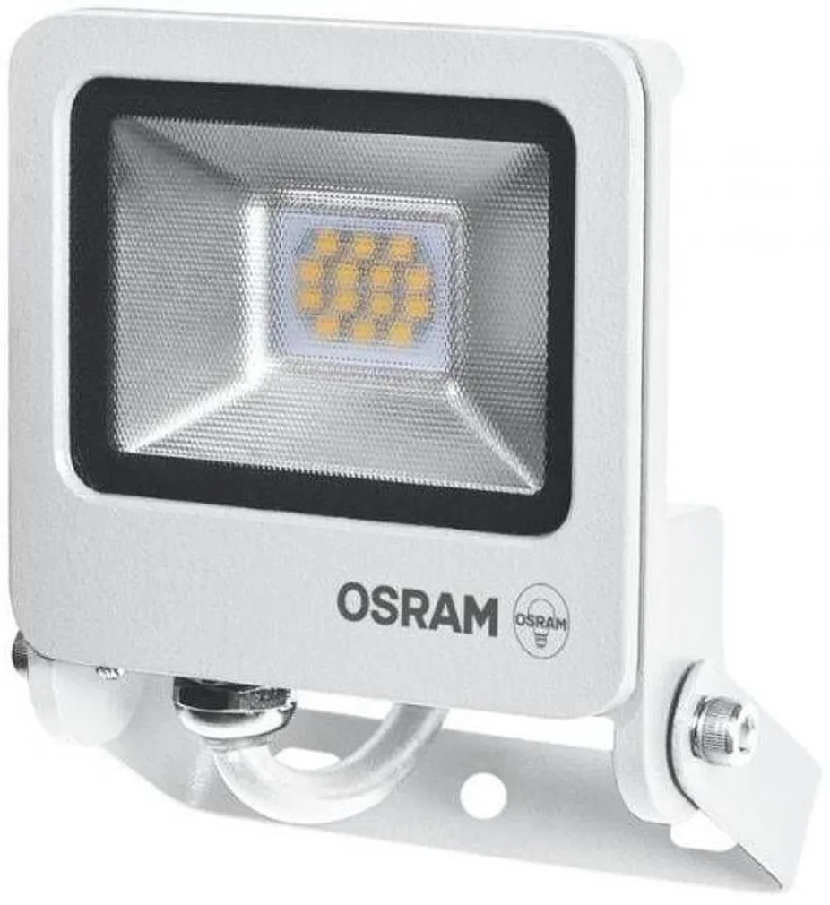 LED PROŽEKTOR OSRAM 10W 700LM 3000K VALGE