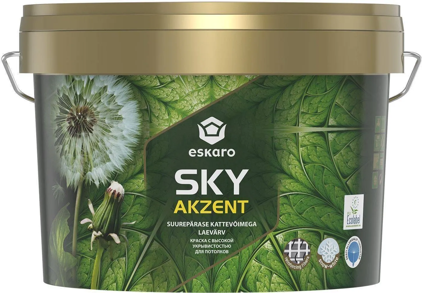LAEVÄRV ESKARO AKZENT SKY 2,7L VALGE TÄISMATT