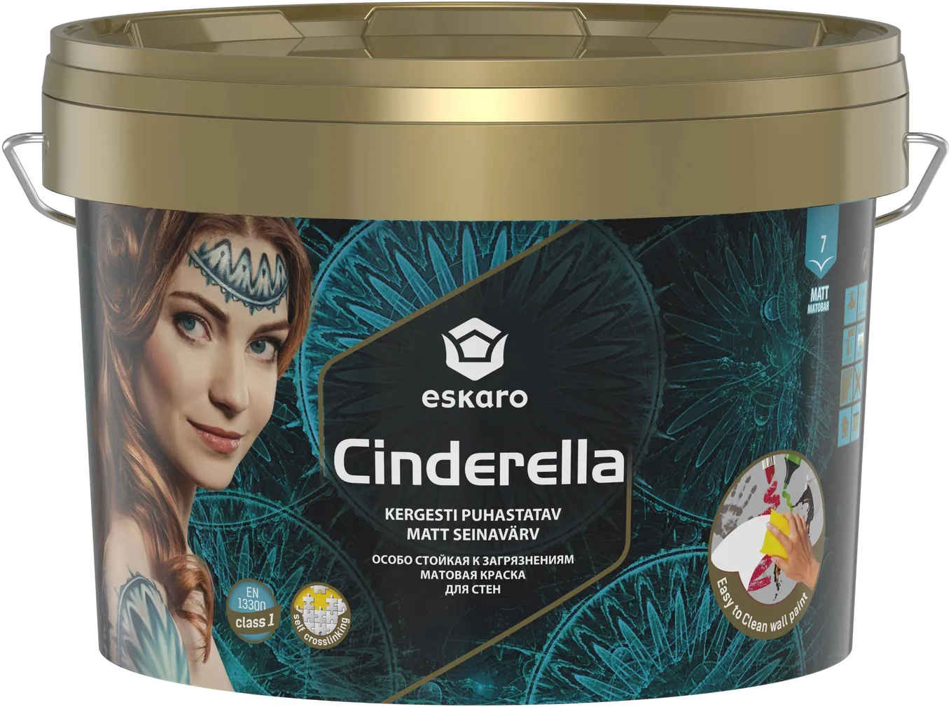 SEINAVÄRV ESKARO CINDERELLA 2,7L VALGE MATT