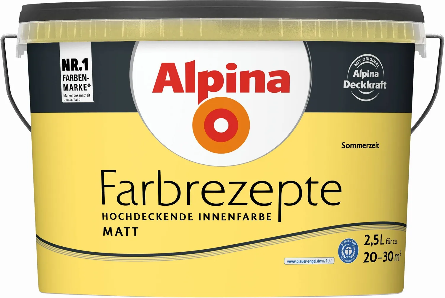 SEINAVÄRV ALPINA FARBREZEPTE 2,5L SOMMERZEIT MATT