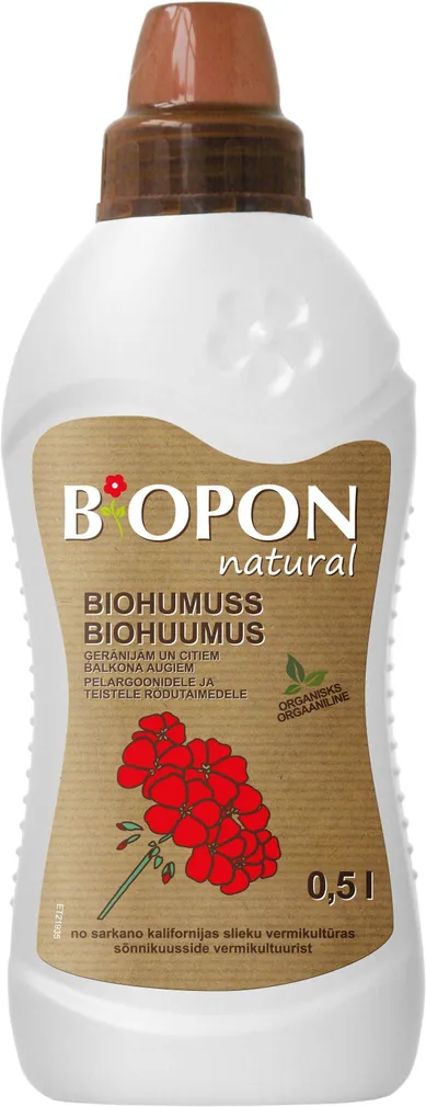 BIOHUUMUS BIOPON RÕDUTAIMEDELE 0,5L