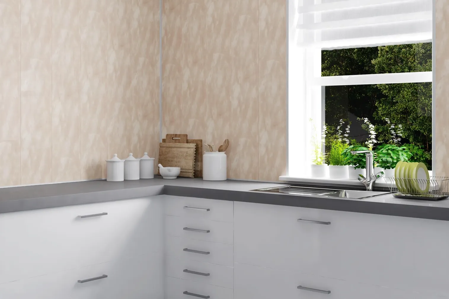 SEINAPANEEL PVC VOX 250X2650MM GRECO BEIGE