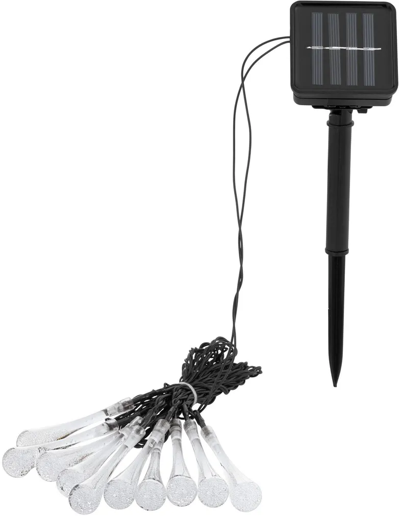 AIAVALGUSTI EGLO SOLAR LED RGB-VALGUSKETT 10X4W 10X590LM 25000H 4000K