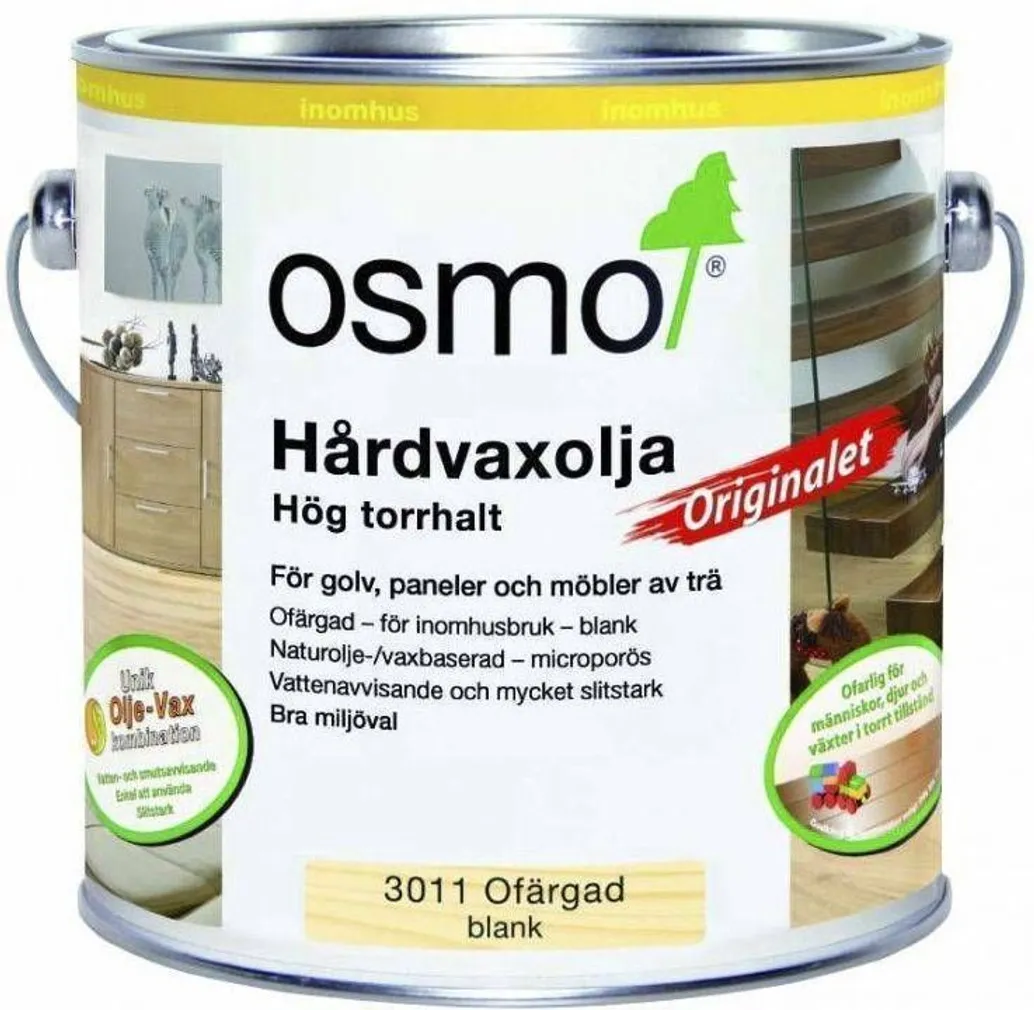 ÕLIVAHA OSMO POLYX ORIGINAL 0,75L 3011 VÄRVITU LÄIKIV