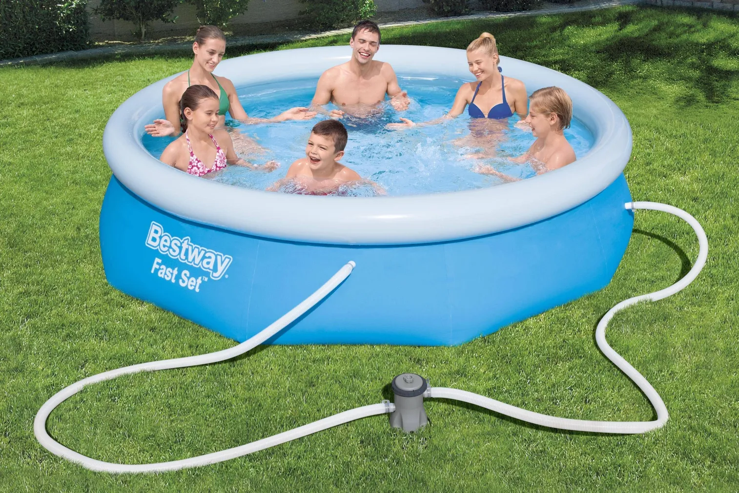 BASSEINIKOMPLEKT BESTWAY FAST SET 10'X30"/3,05MX76CM 3638L