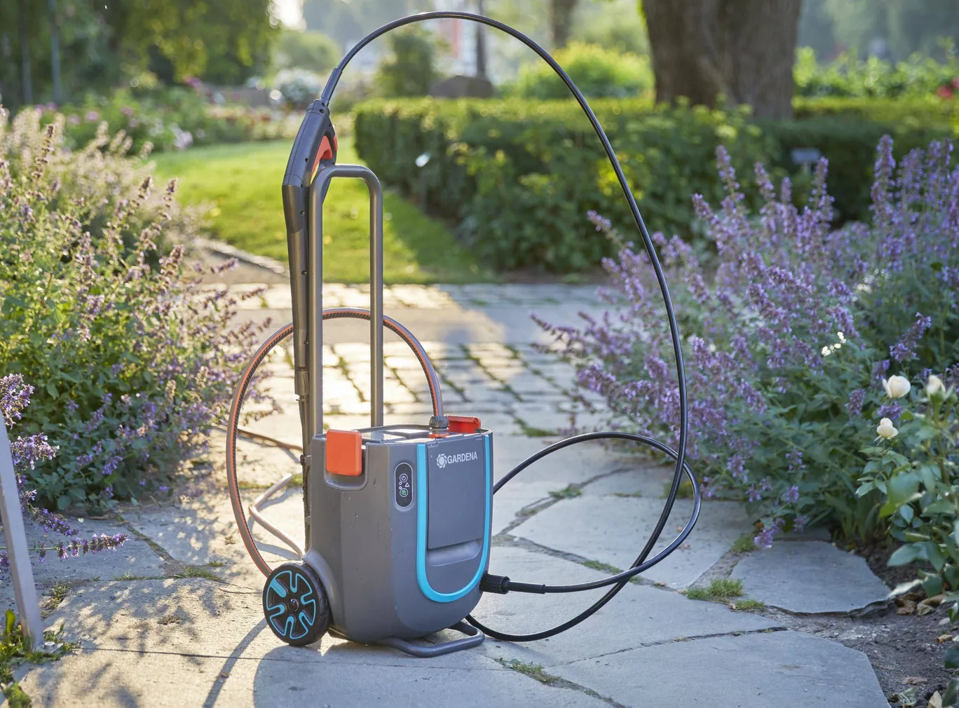 SURVEPESUR GARDENA AQUACLEAN LI 40/60 ILMA AKU JA LAADIJATA